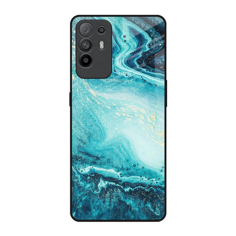 Sea Water Oppo F19 Pro Plus Glass Back Cover Online