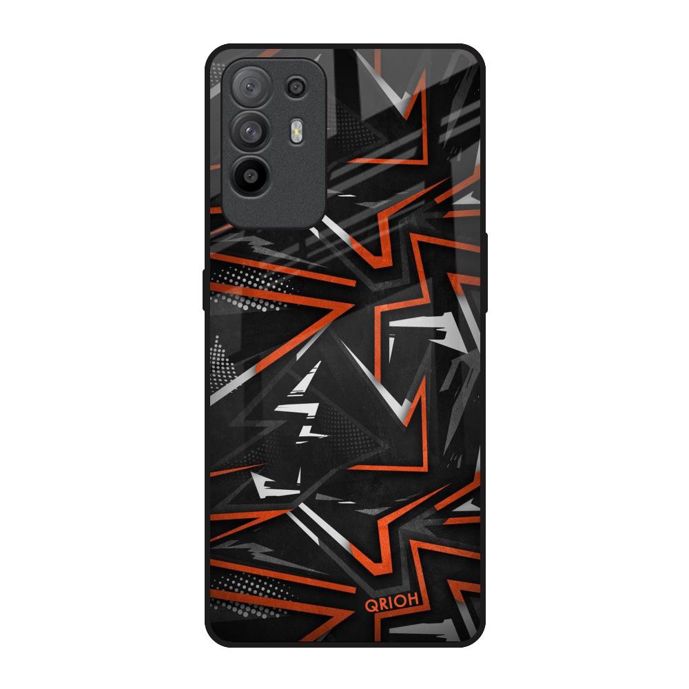 Vector Art Oppo F19 Pro Plus Glass Back Cover Online
