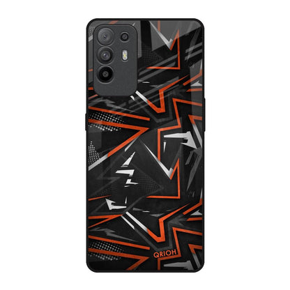 Vector Art Oppo F19 Pro Plus Glass Back Cover Online