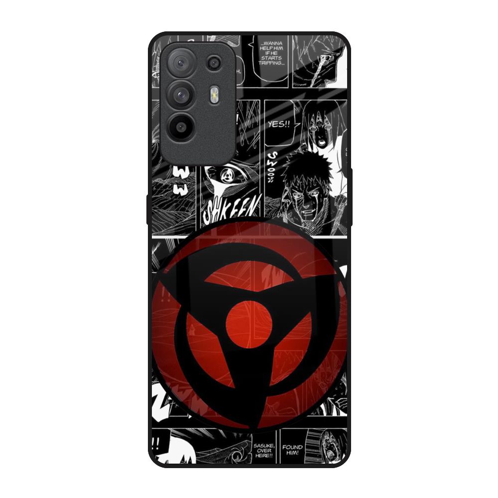 Sharingan Oppo F19 Pro Plus Glass Back Cover Online