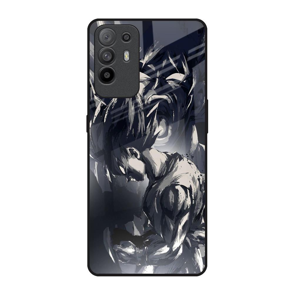 Sketch Art DB Oppo F19 Pro Plus Glass Back Cover Online