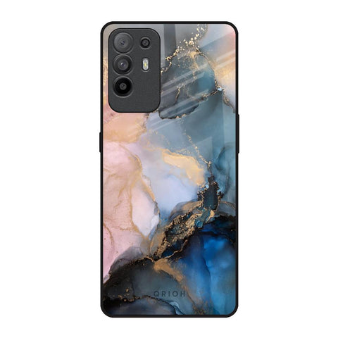 Marble Ink Abstract Oppo F19 Pro Plus Glass Back Cover Online