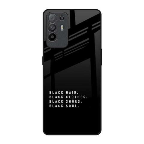 Black Soul Oppo F19 Pro Plus Glass Back Cover Online