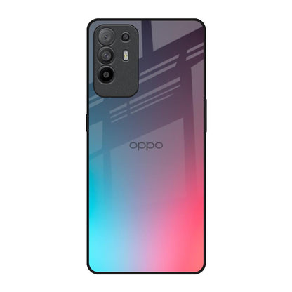 Rainbow Laser Oppo F19 Pro Plus Glass Back Cover Online
