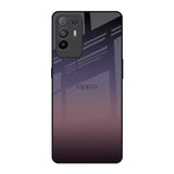 Grey Ombre Oppo F19 Pro Plus Glass Back Cover Online