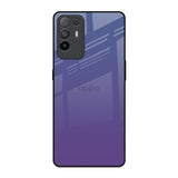 Indigo Pastel Oppo F19 Pro Plus Glass Back Cover Online