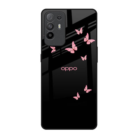 Fly Butterfly Oppo F19 Pro Plus Glass Back Cover Online