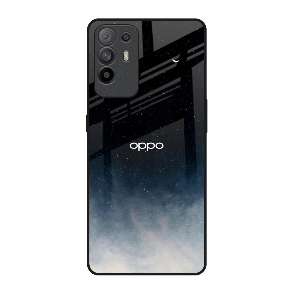Aesthetic Sky Oppo F19 Pro Plus Glass Back Cover Online