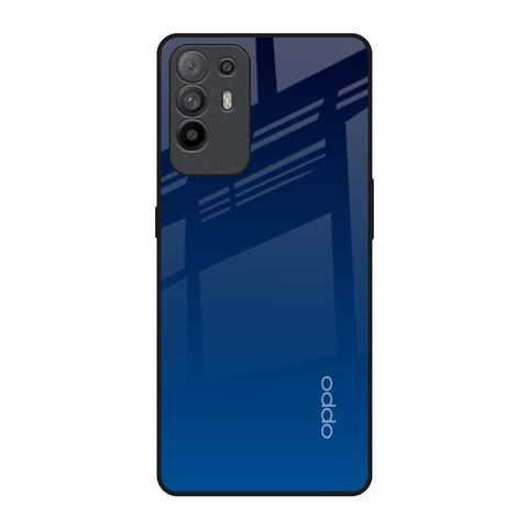 Very Blue Oppo F19 Pro Plus Glass Back Cover Online