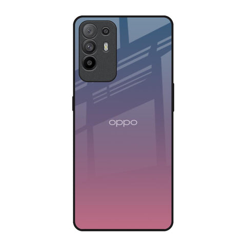 Pastel Gradient Oppo F19 Pro Plus Glass Back Cover Online