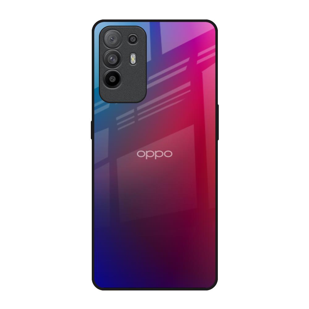 Magical Color Shade Oppo F19 Pro Plus Glass Back Cover Online