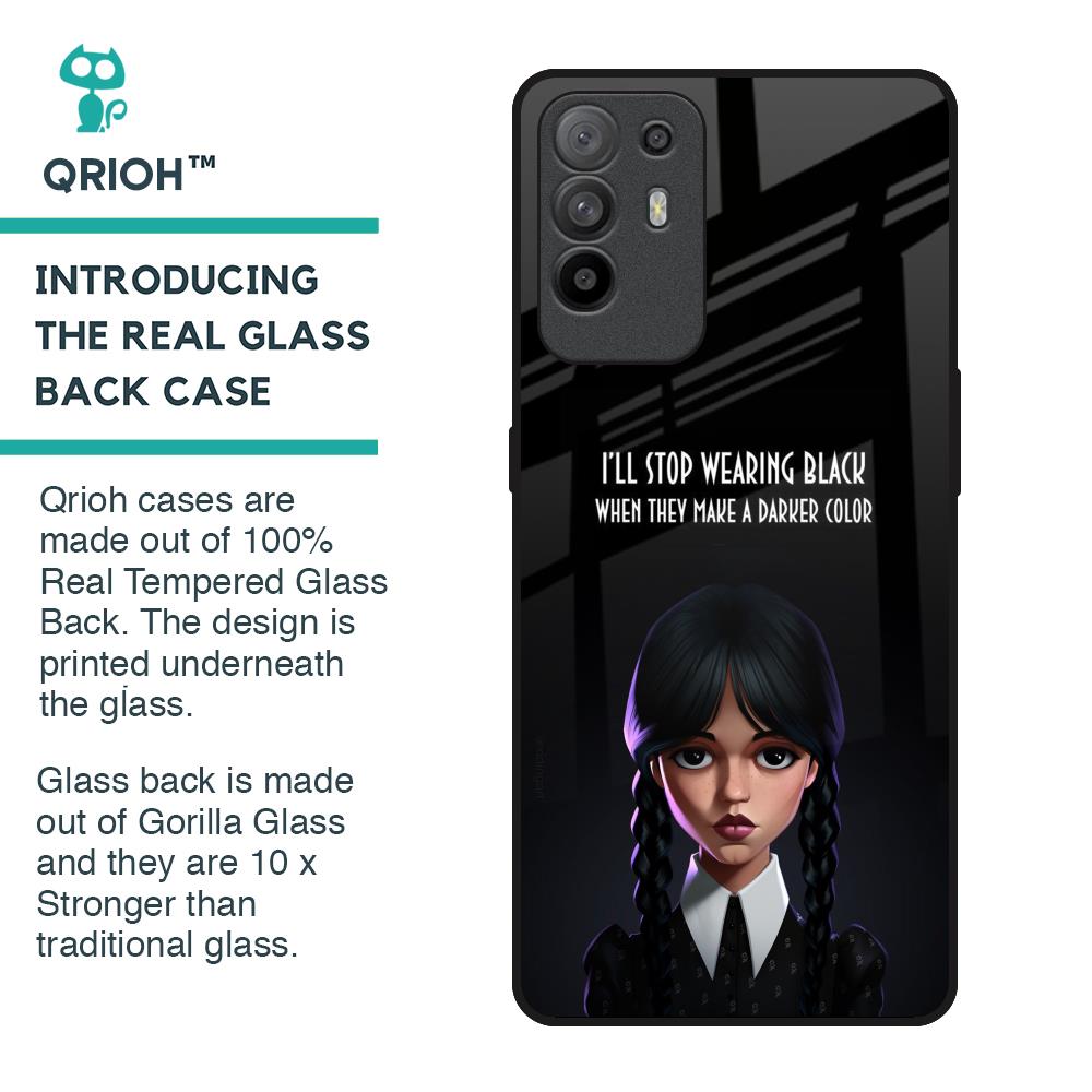 Aesthetic Digital Art Glass Case for Oppo F19 Pro Plus