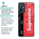 Supreme Ticket Glass Case for Oppo F19 Pro Plus