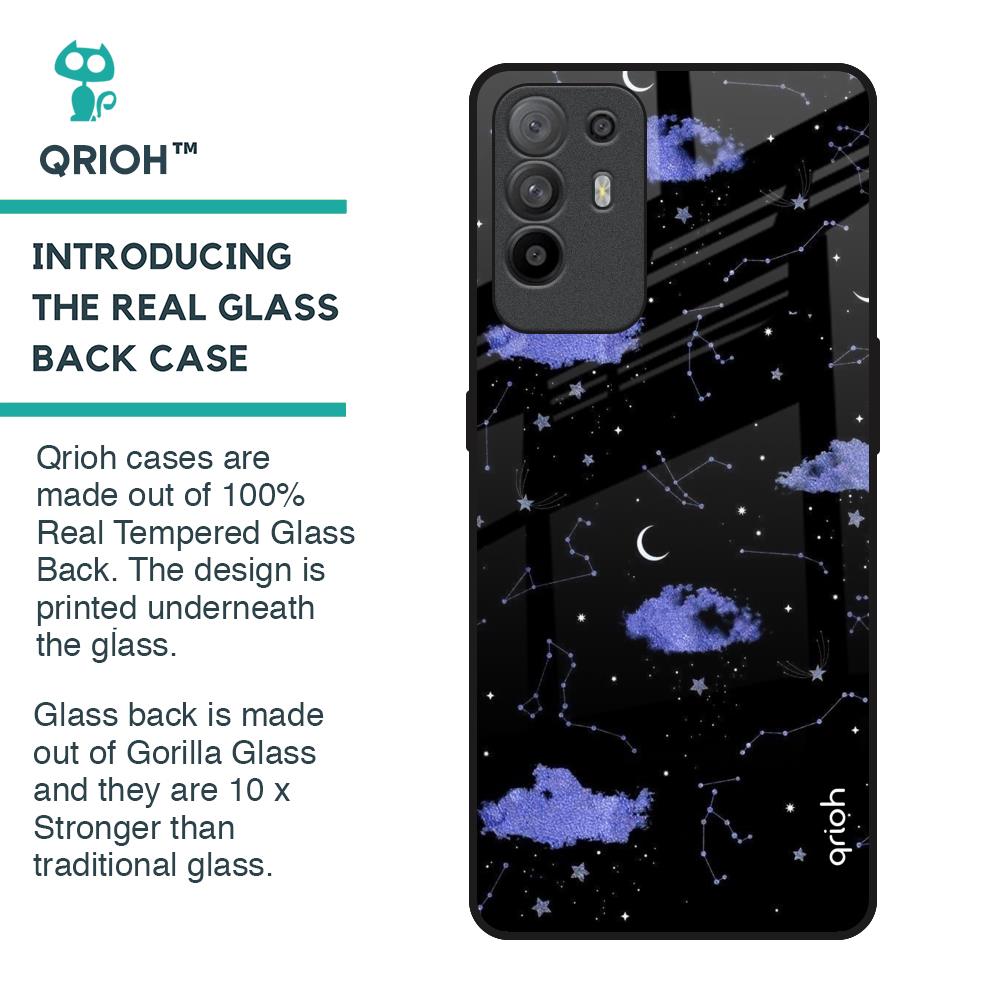 Constellations Glass Case for Oppo F19 Pro Plus