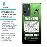 Zoro Wanted Glass Case for Oppo F19 Pro Plus