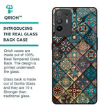 Retro Art Glass Case for Oppo F19 Pro Plus