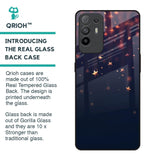 Falling Stars Glass Case For Oppo F19 Pro Plus