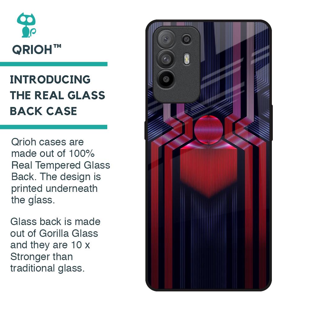 Super Art Logo Glass Case For Oppo F19 Pro Plus