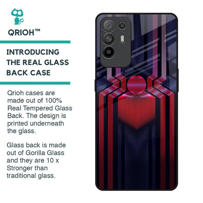Super Art Logo Glass Case For Oppo F19 Pro Plus