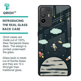 Astronaut Dream Glass Case For Oppo F19 Pro Plus