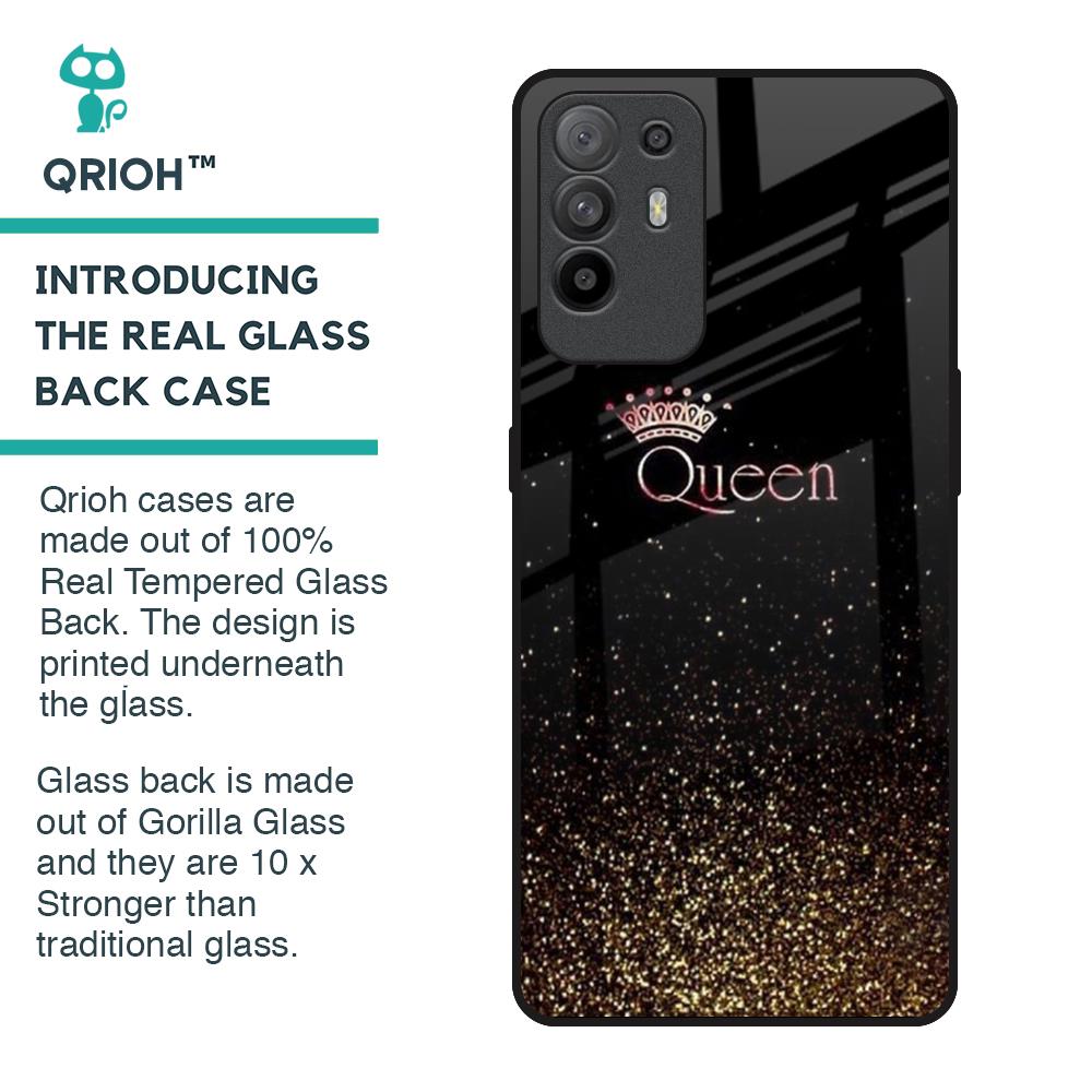I Am The Queen Glass Case for Oppo F19 Pro Plus