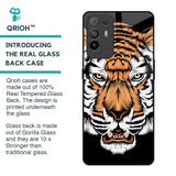 Angry Tiger Glass Case For Oppo F19 Pro Plus