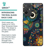 Owl Art Glass Case for Oppo F19 Pro Plus