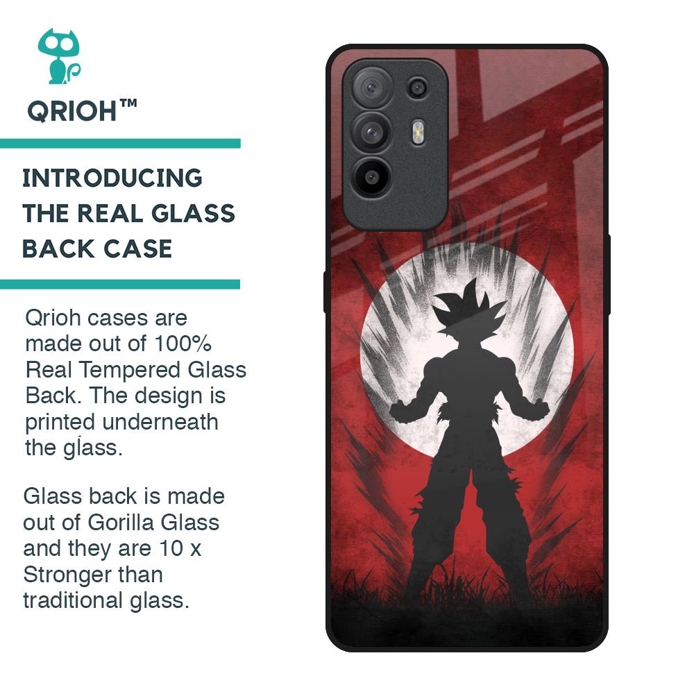 Japanese Animated Glass Case for Oppo F19 Pro Plus