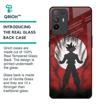 Japanese Animated Glass Case for Oppo F19 Pro Plus