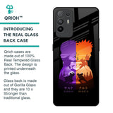 Minimalist Anime Glass Case for Oppo F19 Pro Plus