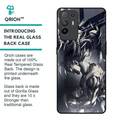 Sketch Art DB Glass Case for Oppo F19 Pro Plus