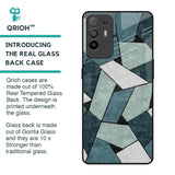 Abstact Tiles Glass Case for Oppo F19 Pro Plus
