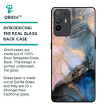 Marble Ink Abstract Glass Case for Oppo F19 Pro Plus