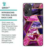 Electroplated Geometric Marble Glass Case for Oppo F19 Pro Plus