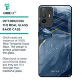 Deep Ocean Marble Glass Case for Oppo F19 Pro Plus
