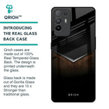 Dark Walnut Glass Case for Oppo F19 Pro Plus