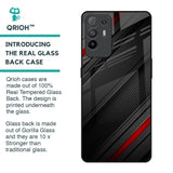 Modern Abstract Glass Case for Oppo F19 Pro Plus