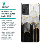 Tricolor Pattern Glass Case for Oppo F19 Pro Plus