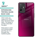 Pink Burst Glass Case for Oppo F19 Pro Plus