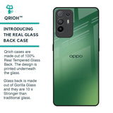 Green Grunge Texture Glass Case for Oppo F19 Pro Plus