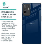 Royal Navy Glass Case for Oppo F19 Pro Plus