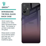 Grey Ombre Glass Case for Oppo F19 Pro Plus