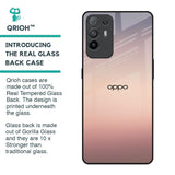 Golden Mauve Glass Case for Oppo F19 Pro Plus