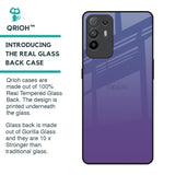 Indigo Pastel Glass Case For Oppo F19 Pro Plus