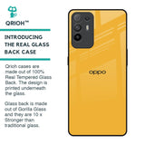 Fluorescent Yellow Glass case for Oppo F19 Pro Plus