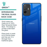 Egyptian Blue Glass Case for Oppo F19 Pro Plus