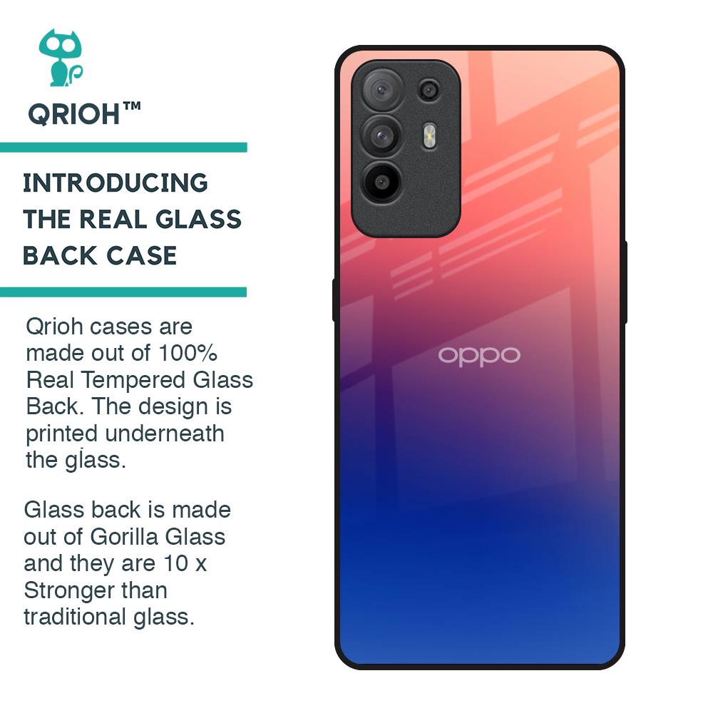 Dual Magical Tone Glass Case for Oppo F19 Pro Plus