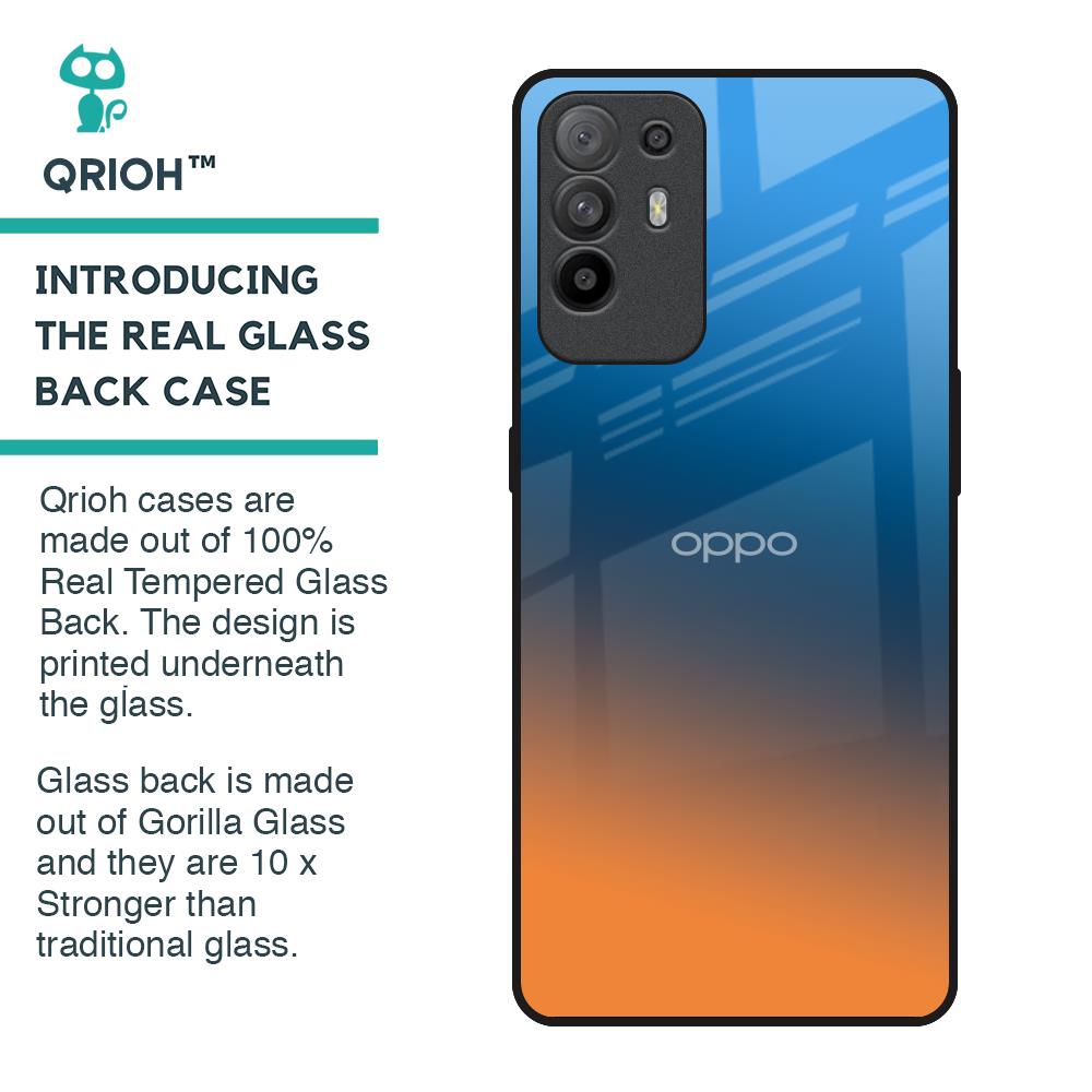 Sunset Of Ocean Glass Case for Oppo F19 Pro Plus