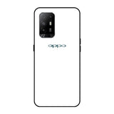 Arctic White Oppo F19 Pro Plus Glass Cases & Covers Online