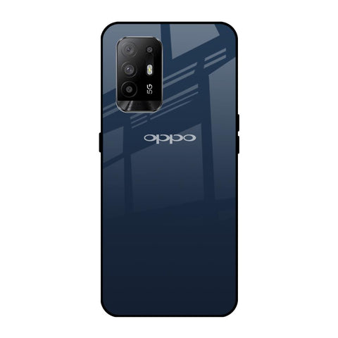 Overshadow Blue Oppo F19 Pro Plus Glass Cases & Covers Online